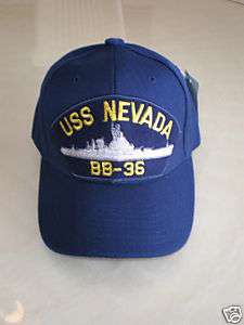 USS NEVADA BB 36 CAP  