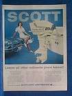 1959 Scott Outboard Motor Ad ~ Flying Scott 60 ~ McCulloch Corp 