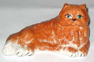RED CAT Beautiful Ukrainian Porcelain Figurine  