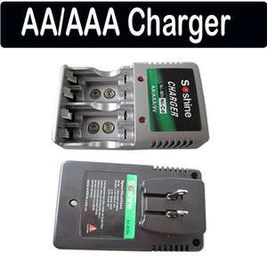 AA AAA Ni MH PMP  MP4 Rechargeable Battery Charger  