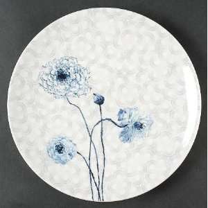  Lenox China Watercolor Indigo Blue Salad Plate, Fine China 