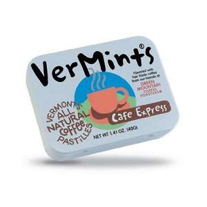 VerMints All Natural, Organic Cafe Express Pastilles, 6/1.4 oz Tins
