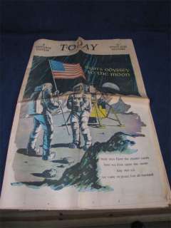 1969 Vintage Newspaper Keepsake Edition Apollo 11  