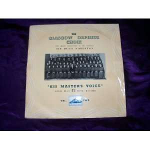  DLP 1020 Glasgow Orpheus Choir Vol 2 10 LP Glasgow Orpheus 