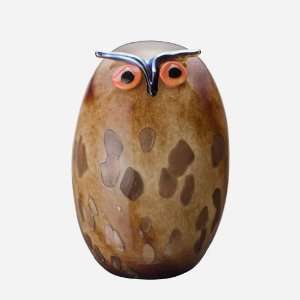   iittala Birds by Toikka Finnish Glass Uhuu Owl Bird 