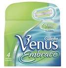 Gillette Venus Embrace, Refill Cartridges for Women 4 ea