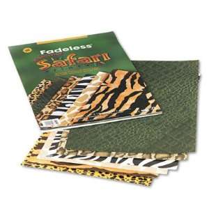  Pacon 57770   Fadeless Safari Prints Paper, 50 lbs., 12 x 