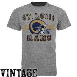  NFL Junk Food St. Louis Rams Vintage Crew Premium T Shirt 