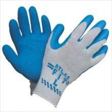   Pair Atlas Fit Rubber Coated Gloves 300 Size Medium 12 Dozen  
