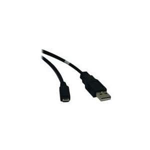   Lite 10 ft. USB2.0 A Male to Micro B Male Device Cable Electronics