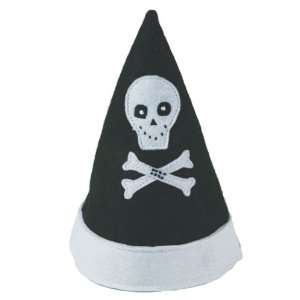   Childrens Reusable Pirate Skull & Bones Party Hat Toys & Games