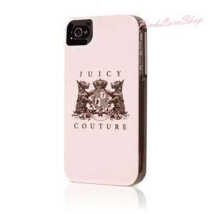 New Pink Juicy Couture Hard Case Cover for iPhone4.（AT&T)  