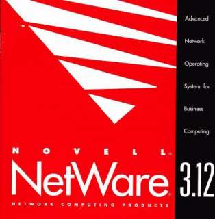 Novell NetWare 3.12 PC CD networked operating system  