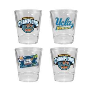   UCLA Bruins 2006 National Champions 4 Pack Shot Glass Set Sports