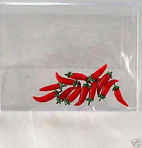 Bright DeLights Chili Peppers for dollhouse, crafts  