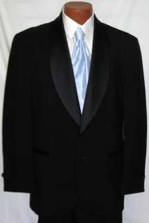 Mens Black After Six 2 Button Tuxedo Jacket All Sizes  