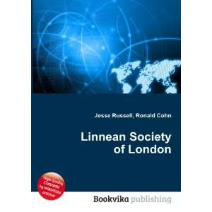  Linnean Society of London Ronald Cohn Jesse Russell 