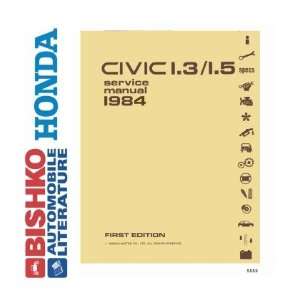  1984 HONDA CIVIC Shop Service Repair Manual CD Automotive