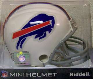 Buffalo Bills Mini Helmet Replica Riddell   New for 2011   White 