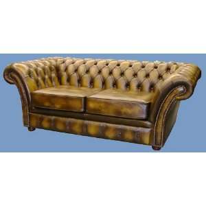  Buckingham Leather Two Seater Sofa