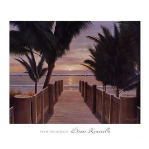  Palm Promenade by Diane Romanello 32x27