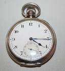 SILVER BUREN POCKET WATCH 25YRS SERVICE WITH ICI 1938