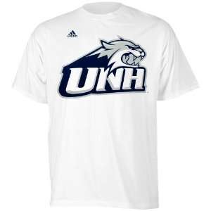  adidas New Hampshire Wildcats Second Best T Shirt   White 