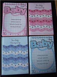 Quality Naming Ceremony Card Baby Boy or Girl  