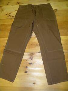 1980s Mens Carhartt Work Pants Sz 42x34 Deadstock made in the USA 