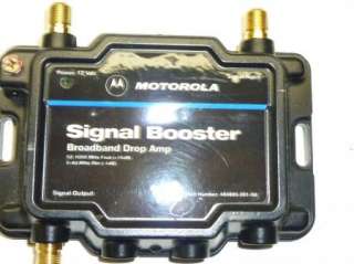  Signal Booster + 15db Broadband Drop Amplifier Part# 484095  
