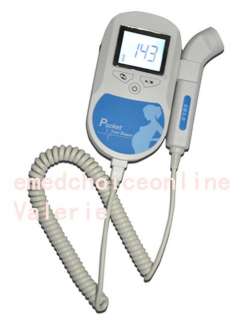 hot！！CE+FDA Approved 3MHz Fetal Doppler Fetal Heart Monitor LCD 