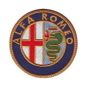 Alfa Romeo Embroidered Sew On Patch