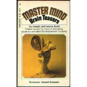  Master Mind brain Teasers (9780448160795) Joseph and 