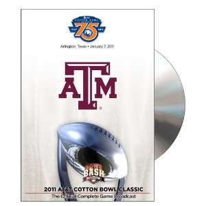  Texas A&M Aggies 2011 Cotton Bowl Champions Official Game 