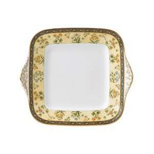 Wedgwood India Cake Plate Square 10.75 In Kitchen 