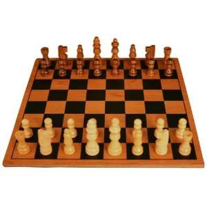    Rebecca 9 Flat Laminated Wooden Folding Chess Set