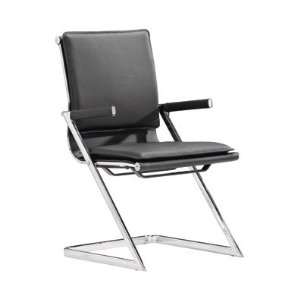 Zuo Lider Plus Conference Chair, Black, Set of 2 215210  