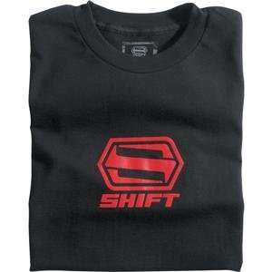  Shift Racing Youth Core T Shirt   Large/Black Automotive