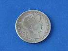 1898 Barber Half Dollar 90% Silver Coin Lot B0840L