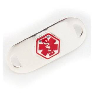 Medical Alert Stainless Bracelet ID TAG Diabetes Type 2