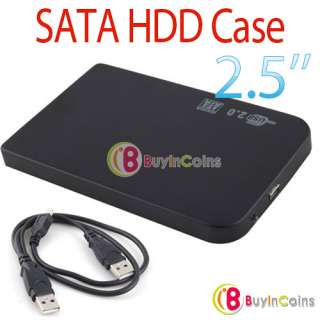 New Ultra Slim USB 2.0 2.5 SATA External Box Hard Disk Driver Case 