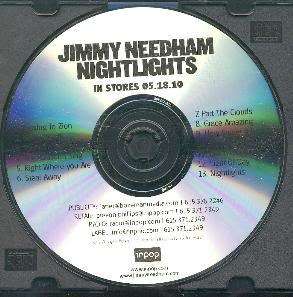 This is the RARE 2010 release from Jimmy Needham titled, Nightlights 