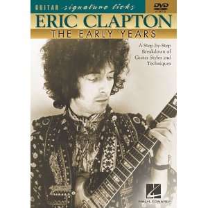  Hal Leonard Eric Clapton   The Early Years (DVD) Movies 
