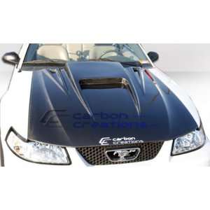  1999 2004 Ford Mustang Carbon Creations Spyder 3 Hood 