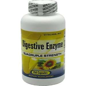  Vitalabs Digestive Enzyme, 250 capsules (Vitamins 
