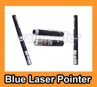   Powerful Violet Purple Blue Ray Laser Light Pointer Pen Beam 5mW 405nm