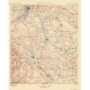 USGS TOPO MAP ELSINORE QUAD CALIFORNIA (CA) 1901