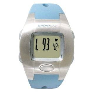 Sportline Solo 925W Womens Heart Rate Monitor + Pedometer Watch (Pink 