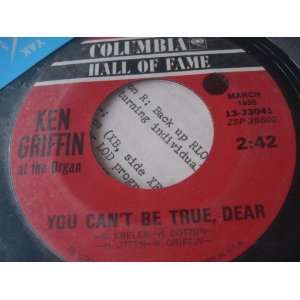  you cant be true dear / the bells of st. marys 45 rpm 