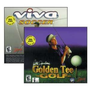 Golden Tee Golf / Viva Soccer (Jewel Case) Video Games